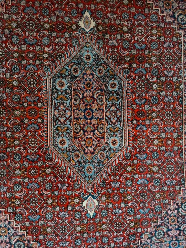 Handgeknoopt Perzisch Bidjar Tapijt - 294x205 cm, Huis en Inrichting, Stoffering | Tapijten en Kleden, Gebruikt, 200 cm of meer