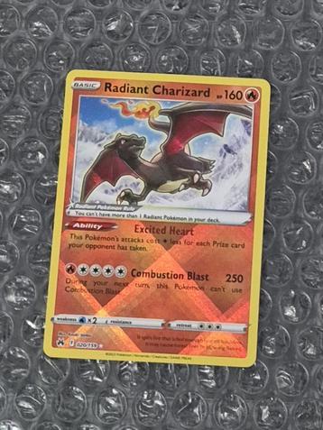 Radiant Charizard 020/159 Crown Zenith Sword & Shield Ultra  beschikbaar voor biedingen