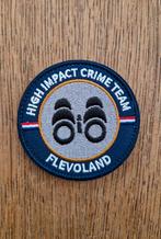 Patch High Impact Crime Team - Flevoland Embleem, Verzamelen, Ophalen of Verzenden, Overige soorten, Nederland, Embleem of Badge