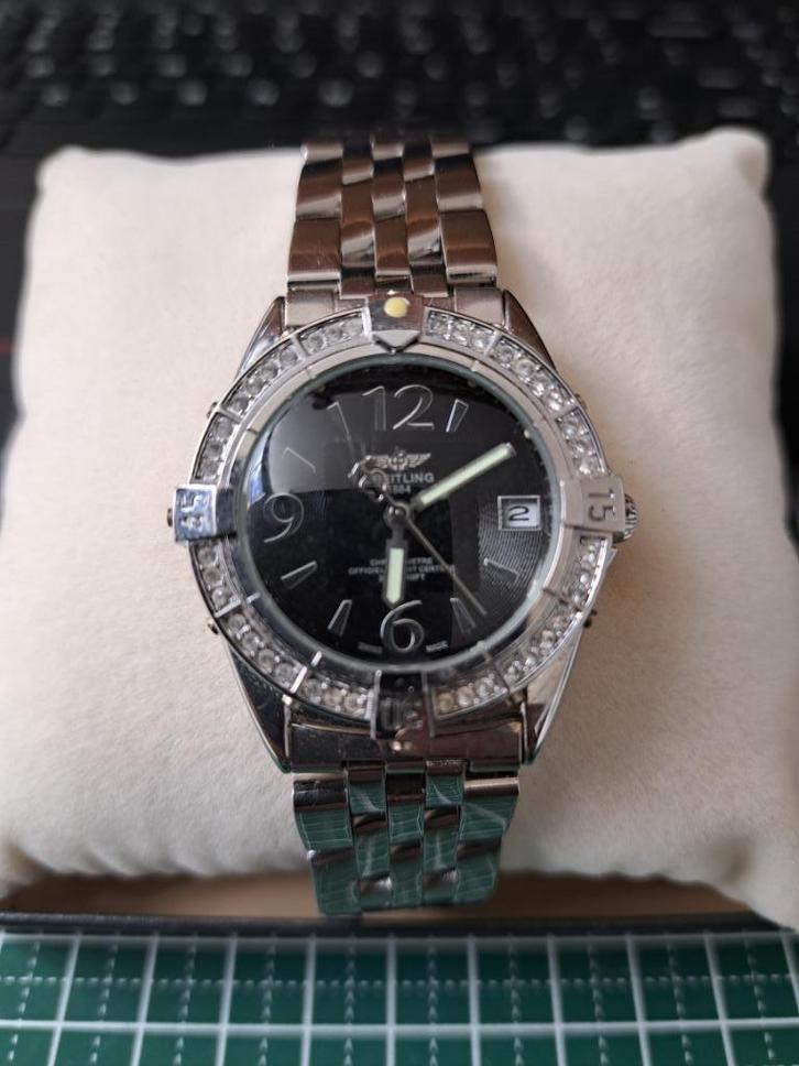 2 x Breitling 1884 dameshorloges/3 x cartier dameshorloges, Sieraden, Tassen en Uiterlijk, Horloges | Dames, Zo goed als nieuw