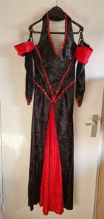 Carnaval Halloween Vampieren Heksen jurk mt 36, Carnaval, Ophalen of Verzenden, Zo goed als nieuw, Kleding