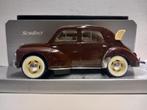 Renault 4 CV bordeaux Decouvrable 1967 Solido metal 1:17 KRD, Hobby en Vrije tijd, Solido, Ophalen of Verzenden, Zo goed als nieuw