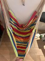 Stoffen hangstoel - Zo goed als nieuw!, Tuin en Terras, Hangmatten, Ophalen, Zo goed als nieuw, Eenpersoons, Binnen