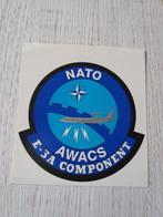 sticker NATO AWACS E - 3A component, Verzamelen, Ophalen of Verzenden, Zo goed als nieuw, Overige typen