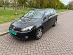 Volkswagen Golf 1.6 TDI 77KW 2010 Navi Clima Cruise Nwe Apk, Auto's, Volkswagen, Euro 5, Zwart, Alcantara, Zwart