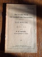ANTIEKE BOEKJES, Boeken, Godsdienst en Theologie, Gelezen, Christendom | Protestants, Ophalen of Verzenden, H.H. MIDDEL /J.H.KNIERUM/