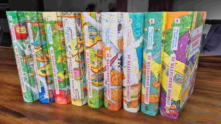 De Waanzinnige Boomhut (complete set van 9 boeken), Boeken, Kinderboeken | Jeugd | onder 10 jaar, Zo goed als nieuw, Fictie algemeen