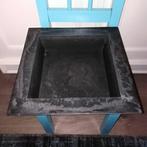 Vierkant Metal Look Plateau Home & Garden kunststof, Huis en Inrichting, Ophalen, Overige materialen, Gebruikt, Schaal