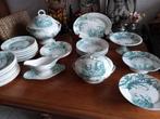 te koop serviesdelen OISEAUX Societe Ceramique uit 1890, Ophalen of Verzenden