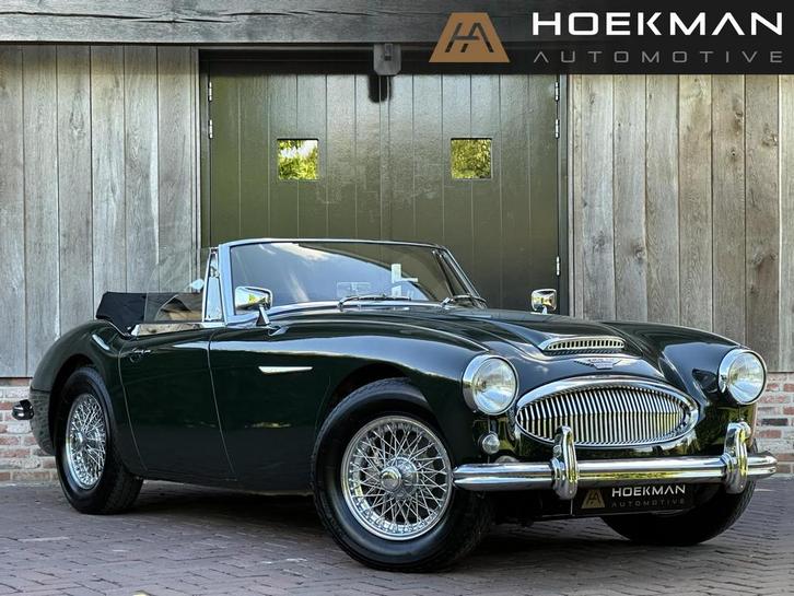 Austin Healey 3000 MKII A CABRIOLET 1963 | Nette staat! Wire, Auto's, Austin, Bedrijf, Te koop, Lederen bekleding, Open dak, Benzine