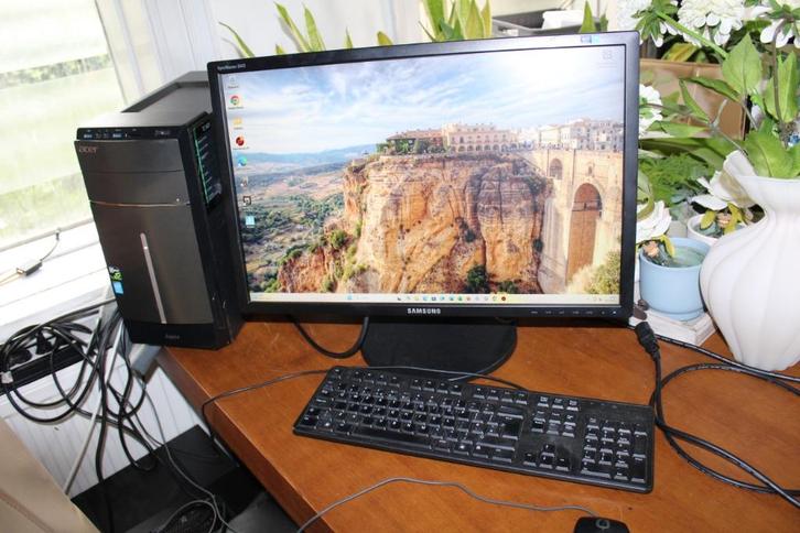 Acer game pc met win 11, i5 processor 16 gb, ssd en 8 gb gpu, Computers en Software, Desktop Pc's, Gebruikt, 3 tot 4 Ghz, HDD