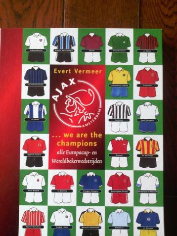 sportboek-  Ajax  ...... we are the champions beschikbaar voor biedingen