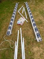 Electrische zonneschermen, Tuin en Terras, Zonneschermen, 150 tot 300 cm, Ophalen, Zo goed als nieuw, Knikarmscherm