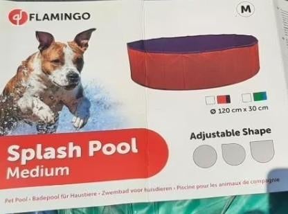 zwembadje voor hond (120 doorsnede , let wel: 30 cm hoog), Ophalen, Gebruikt