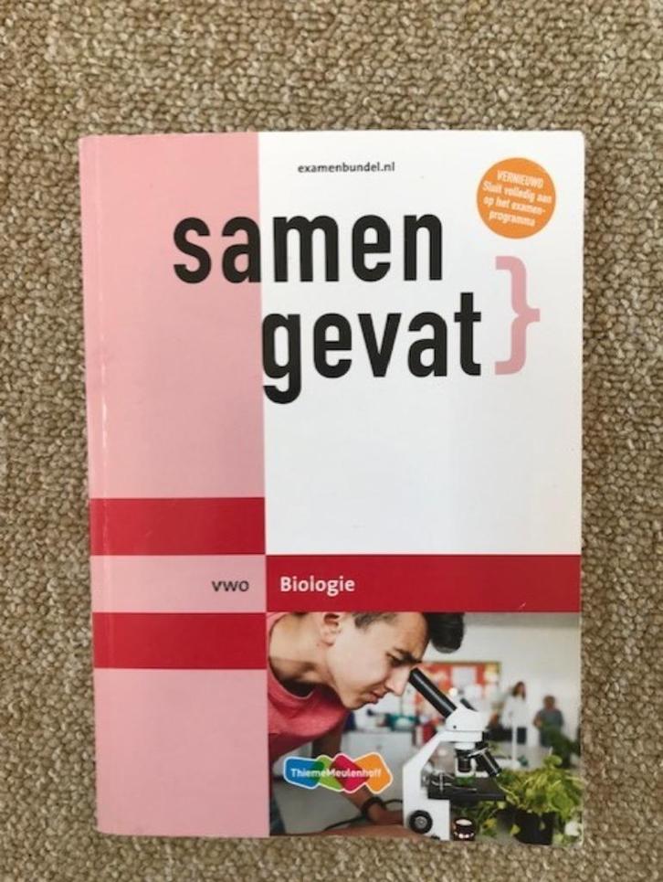 samengevat Biologie VWO 2024/2025 ISBN 9789006492453, Boeken, Schoolboeken, Zo goed als nieuw, Biologie, VWO, Ophalen of Verzenden
