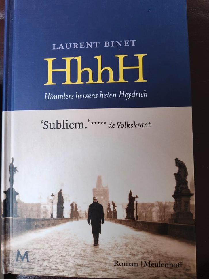 Laurent Binet - HhhH, Boeken, Literatuur, Zo goed als nieuw, Ophalen