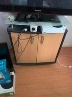 Tv kast met glazen blad, Overige merken, Soundbar, Ophalen of Verzenden, Zo goed als nieuw