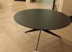 Zwarte ronde salontafel, Huis en Inrichting, Tafels | Salontafels, 50 tot 100 cm, Minder dan 50 cm, Nieuw, Rond