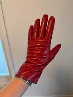 Rode handschoenen leer (merk ROECKL), Ophalen of Verzenden, Zo goed als nieuw, Handschoenen