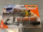 Matchbox Convoy Tesla Semi & Pipe Trailer, Nieuw, Ophalen of Verzenden, Bus of Vrachtwagen