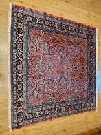 Vintage handgeknoopt perzisch tapijt mehraban 196x196, Info@SlatsAntiek.nl, Perzisch, 150 tot 200 cm, Vierkant