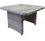 Wicker tuintafel, Ophalen, Gebruikt, Vierkant, Wicker