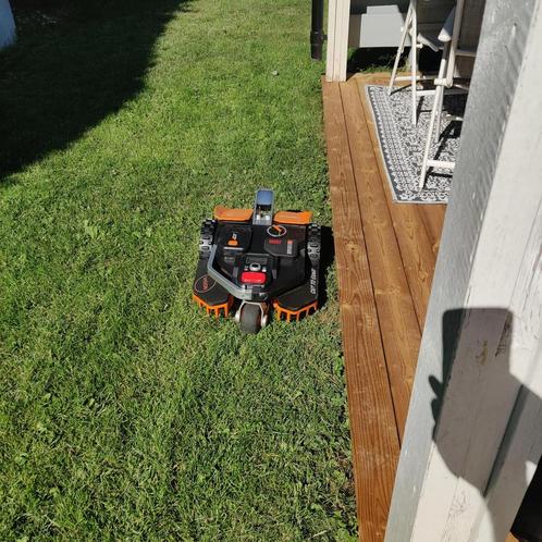 WORX Accu Robotmaaier Landroid Vision M600 WR206E, Tuin en Terras, Robotmaaiers, Zo goed als nieuw, Ophalen of Verzenden