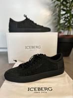 Iceberg Suede Schoenen Nieuw – Heren Maat 45 – In Doos, Zwart, Nieuw, Ophalen of Verzenden, Veterschoenen