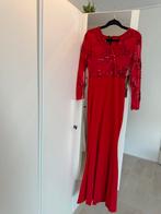 Rode avondjurk maat 36, Galajurk, Ophalen of Verzenden, Zo goed als nieuw, Maat 36 (S)
