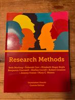 Research Methods - Beth Morling - Universiteit Utrecht, Beth Morling, Ophalen of Verzenden, Gamma, WO