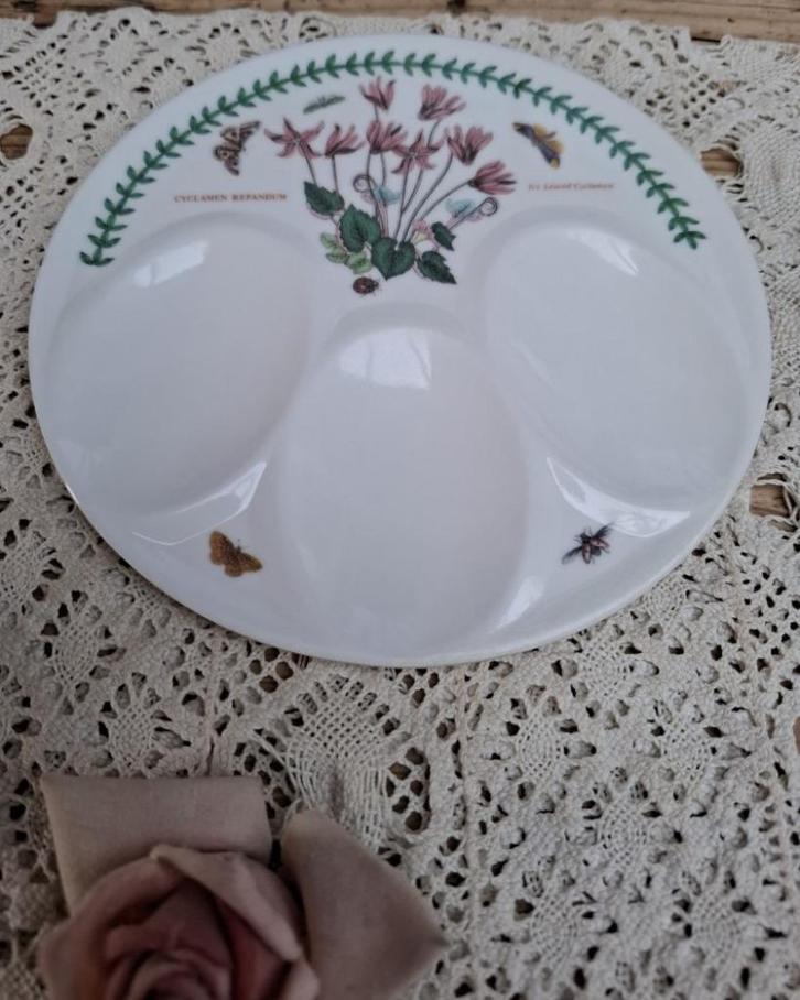 Engels Portmeirion Melamine lepelbordje, Botanic Garden, Antiek en Kunst, Curiosa en Brocante, Ophalen of Verzenden
