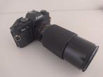 Canon T60 Spiegelreflex Camera met Zoomlens, Audio, Tv en Foto, Fotocamera's Analoog, Ophalen of Verzenden, Gebruikt, Spiegelreflex