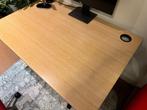 Adjustable sit -stand office stand desk 120 / 80cm, Huis en Inrichting, Bureaus, Ophalen, Elektrisch, Zo goed als nieuw, Stabureau