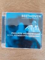 Herreweghe - Beethoven Symphonies 4 & 7 - SACD, Cd's en Dvd's, Cd's | Klassiek, Ophalen of Verzenden, Zo goed als nieuw