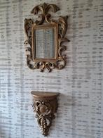 Console met spiegel, Ophalen of Verzenden, Rechthoekig, Minder dan 50 cm, Minder dan 100 cm