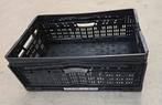 150 zwarte klapkratten 60x40x24, Doe-het-zelf en Verbouw, Kratten en Dozen, Ophalen, Gebruikt, 40 tot 60 cm, Opvouwbaar