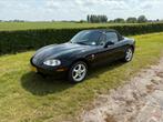 Mazda MX-5 1.6 FL 2001 Zwart, Auto's, Mazda, Achterwielaandrijving, Zwart, 4 cilinders, Cabriolet