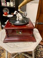 HIS MASTERS VOICE Grammofoon  met hondje!, Antiek en Kunst, Antiek | Tv's en Audio, Ophalen of Verzenden