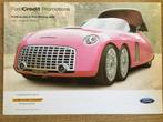 Ford Thunderbirds brochure/folder Lady Penelope, Ka, Mondeo, Ophalen of Verzenden, Zo goed als nieuw, Ford