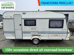 Hobby 440 CLASSIC, DWARSBED, TREINZIT, TOILET, FIETSENDRAGER, Caravans en Kamperen, Caravans, Serviceluik, Hobby, Bedrijf, 750 - 1000 kg