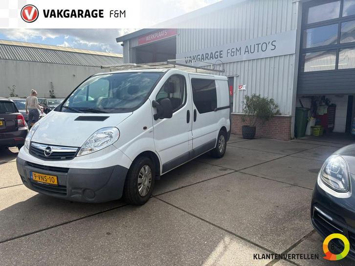 Opel Vivaro 2.5 CDTI L1H1 DC, Auto's, Bestelauto's, Bedrijf, Te koop, ABS, Achteruitrijcamera, Airconditioning, Alarm, Centrale vergrendeling