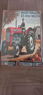 Blikken Bord Massey Ferguson 65 Diesel - 20x30 cm, Verzamelen, Merken en Reclamevoorwerpen, Ophalen of Verzenden, Nieuw