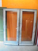 Openslaande tuindeuren + bijpassende enkele deur (hr+ glas), Ophalen, 80 tot 100 cm, 200 tot 215 cm, Glas