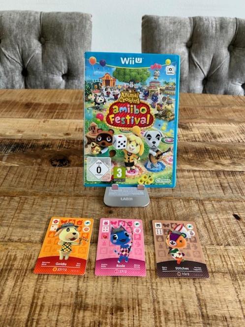 Animal Crossing Amiibo festival voor de Nintendo Wii U, Spelcomputers en Games, Games | Nintendo Wii U, Zo goed als nieuw, 1 speler