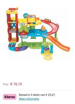 Parkeergarage met extra baan en toetoet autootjes. Met, Overige merken, Gebruikt, Zelf te bouwen, Ophalen of Verzenden