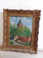 Schilderij met prachtige oude lijst., Antiek en Kunst, Kunst | Schilderijen | Klassiek, Ophalen
