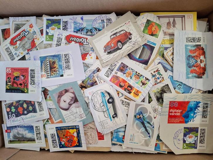 Doos postzegels Duitsland, Postzegels en Munten, Postzegels | Europa | Duitsland, Gestempeld, 1990 tot heden, Ophalen of Verzenden