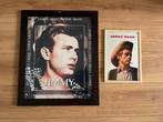 poster schilderij print spiegel james dean 2 stuks, € 5,00, Ophalen of Verzenden, Zo goed als nieuw, A1 t/m A3, Film en Tv