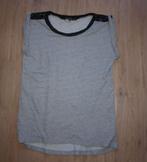 Blend She Lang Grijs T-Shirt met Pailletten (M), Maat 38/40 (M), Blend She, Ophalen of Verzenden, Korte mouw