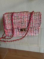 Crossbody zomer tas 26x20 nieuwn  hdngsel en slot, Ophalen of Verzenden, Zo goed als nieuw, Roze, Overige materialen